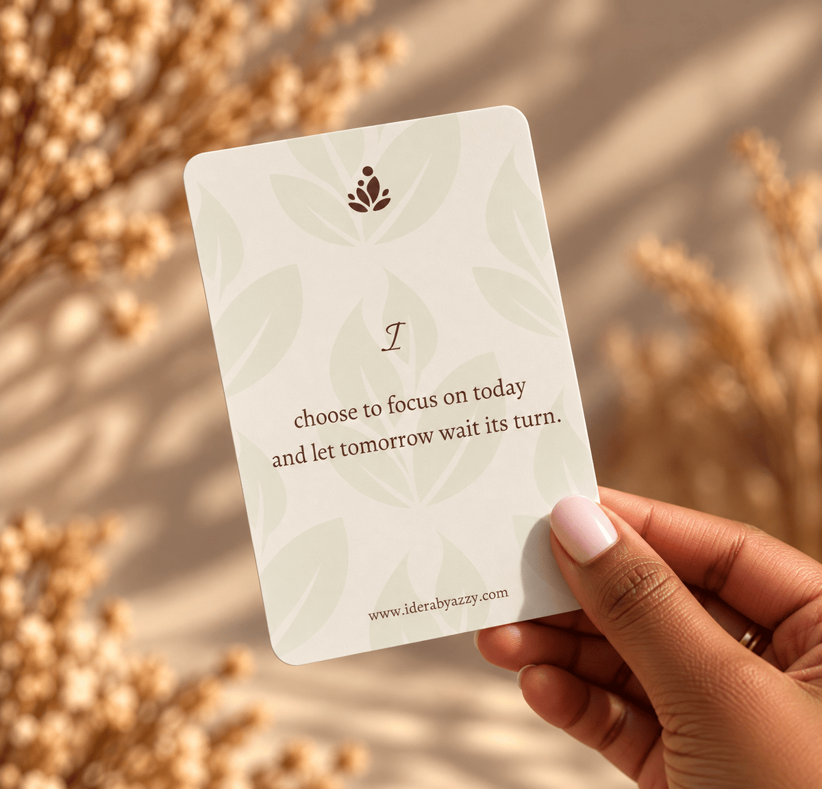 From Pain, With Peace: Vol. I Affirmation Card Deck - Ìdẹ̀ra by AzzyIBA-FPWPD-V1