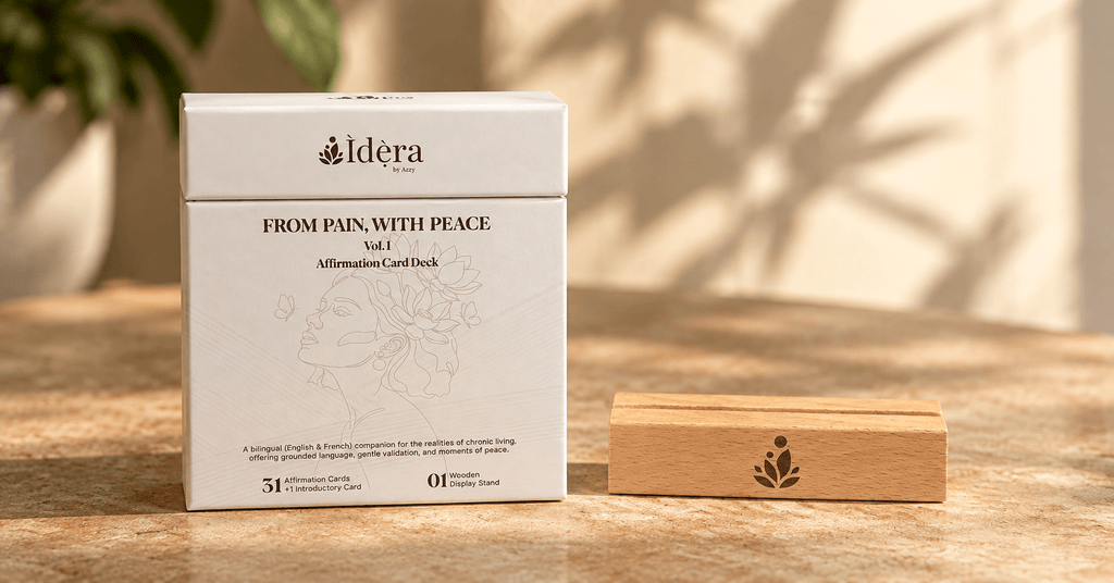 From Pain, With Peace: Vol. I Affirmation Card Deck - Ìdẹ̀ra by AzzyIBA-FPWPD-V1