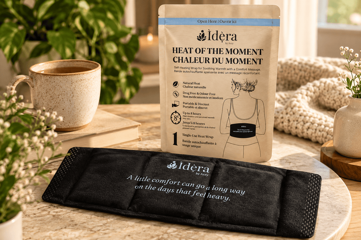 Heat of the Moment: Self-Heating Comfort Wraps - Ìdẹ̀ra by AzzyIBA-HOTM-C3PK-001Gentle Start • 3 Wraps