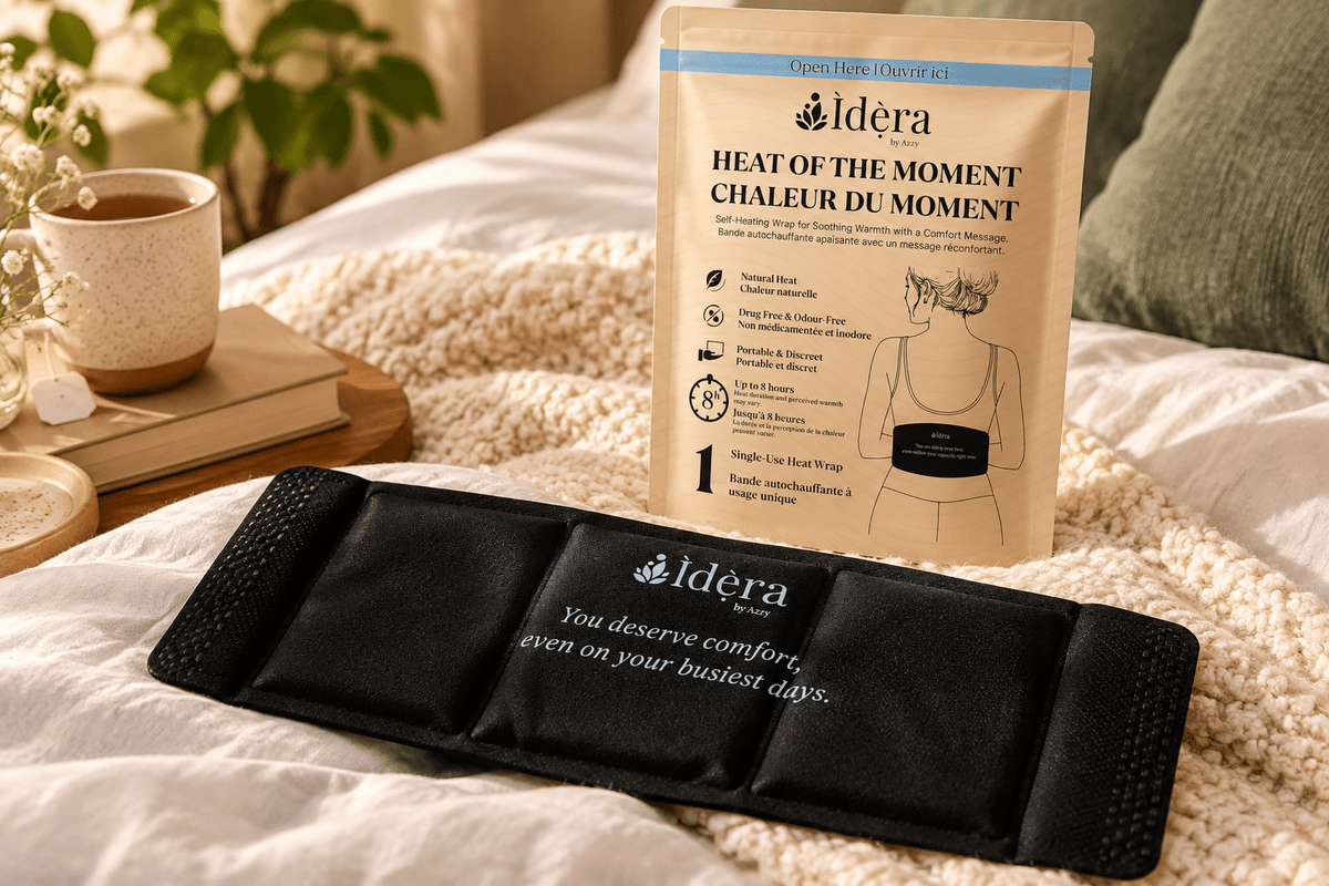 Heat of the Moment: Self-Heating Comfort Wraps - Ìdẹ̀ra by AzzyIBA-HOTM-C3PK-001Gentle Start • 3 Wraps